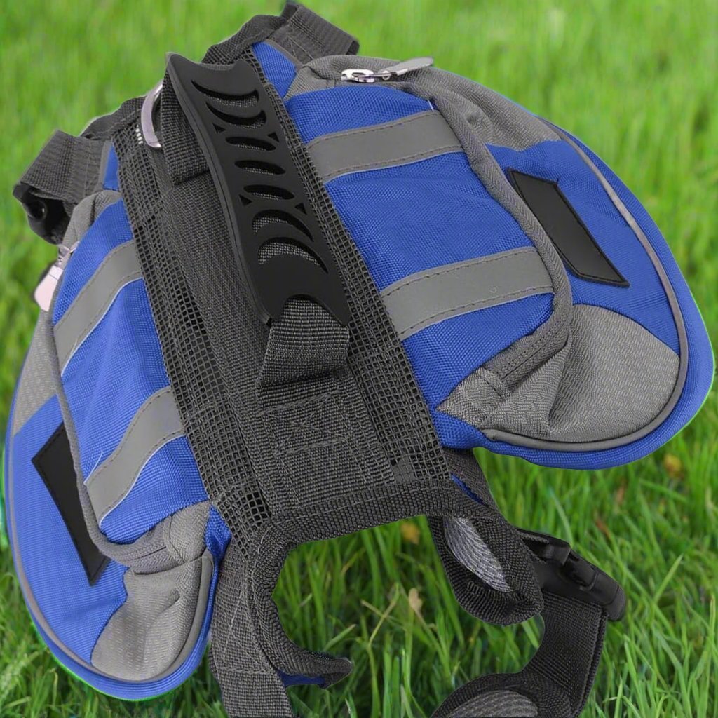 Sac de Voyage Chien - DogBackpack™ - Bleu - Les Pattes Nomades