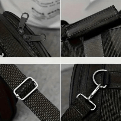 Sac de Transport Chien - MeshPetCarrier™ - Noir - Les Pattes Nomades