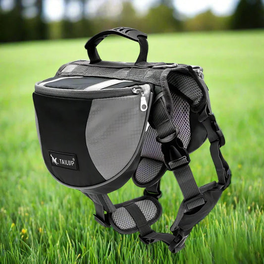 Sac de Voyage Chien - DogBackpack™ - Noir - Les Pattes Nomades